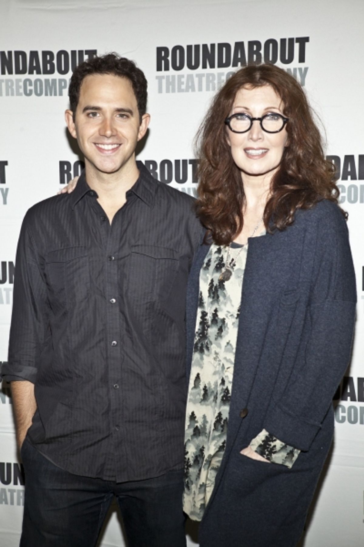 Santino Fontana and Joanna Gleason at 