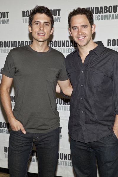 Charles Socarides and Santino Fontana Photo