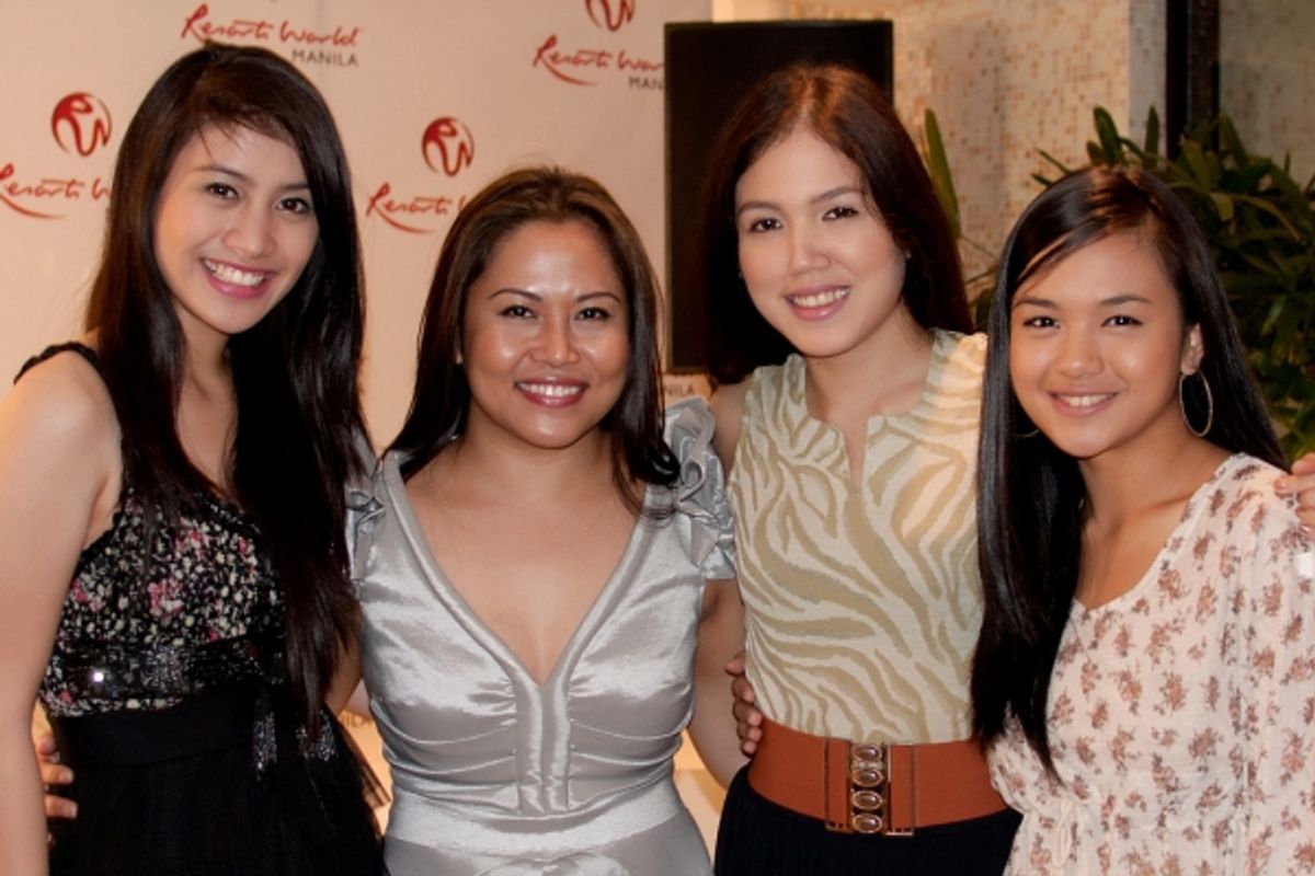 Ima Castro with the Opera Belles at 