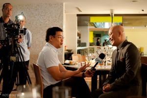 Nelson Canlas of GMA News and Leo Valdez Photo