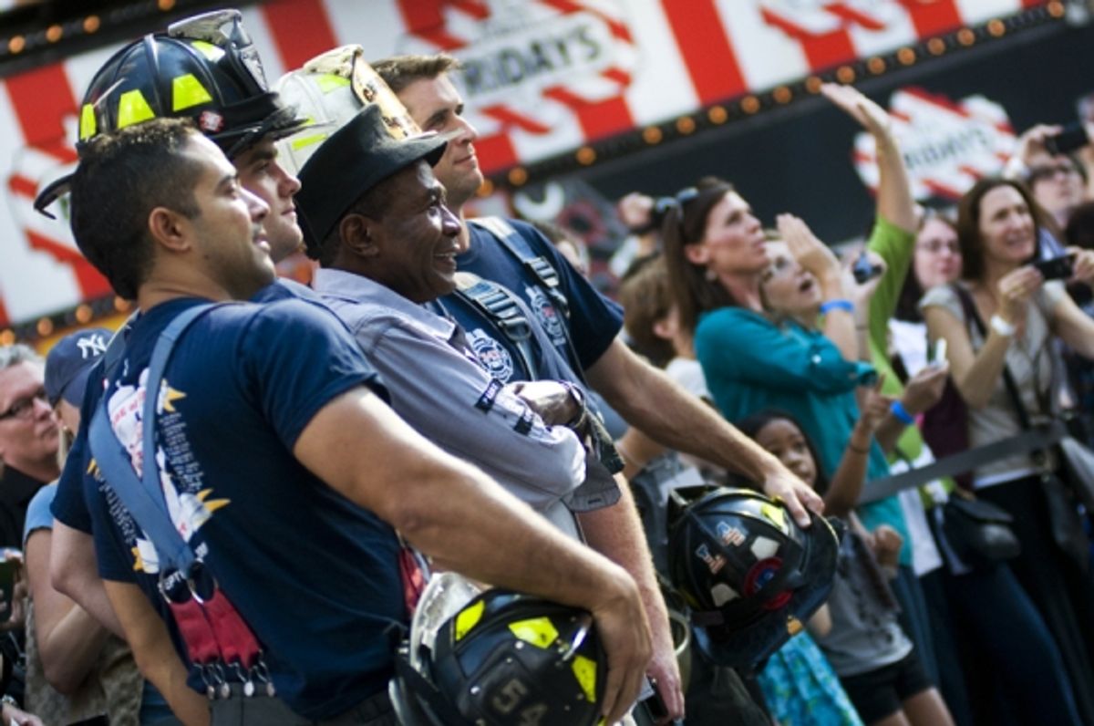 Ben Vereen & Firefighters at 