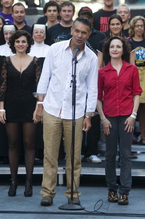 Brian Stokes Mitchell & Bebe Neuwirth @ BroadwayWorld Brian Stokes Mitchell & Bebe Neuwirth Photo