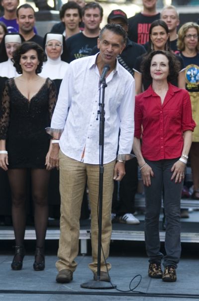 Brian Stokes Mitchell & Bebe Neuwirth Photo