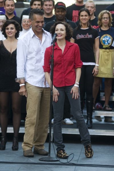 Brian Stokes Mitchell & Bebe Neuwirth Photo
