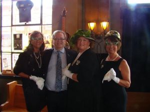 Tracey Barnes Hughes, Jeffrey Ellis, Brenda Frye and Lisa Garner Harrison @ BroadwayWorld Tracey Barnes Hughes, Jeffrey Ellis, Brenda Frye and Lisa Garner Harrison Photo