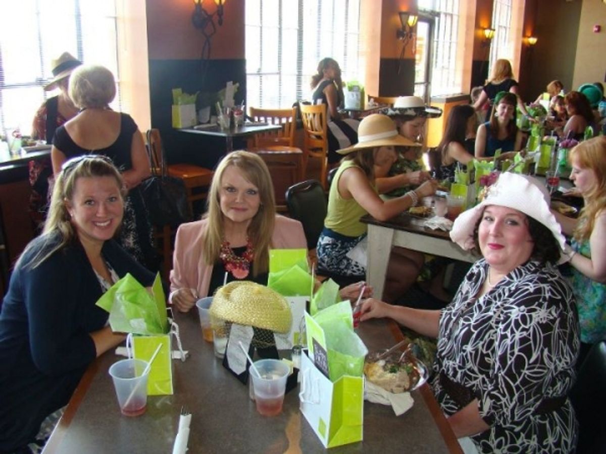 Jaclyn Lisenby Brown, Jama Bowen and Joy Tilley Perryman at 