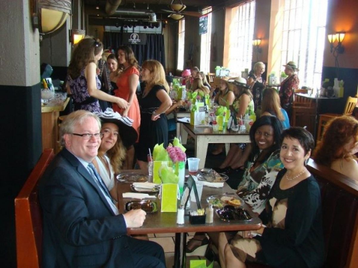 Jeffrey Ellis with First Night Star Award recipients Kate Adams-Johnson, Mary McCallum and Maryanna Clarke. at 