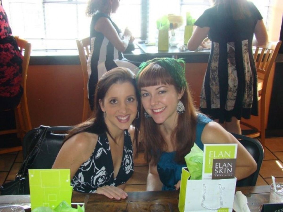 Lauri Gregoire and Corrie Miller at 