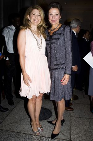 Victoria Clark and Chief Judge Preska @ BroadwayWorld Victoria Clark and Chief Judge Preska Photo