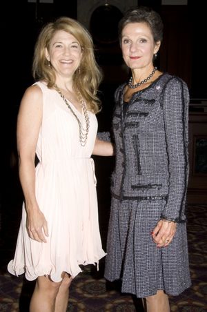 Victoria Clark and Chief Judge Preska @ BroadwayWorld Victoria Clark and Chief Judge Preska Photo