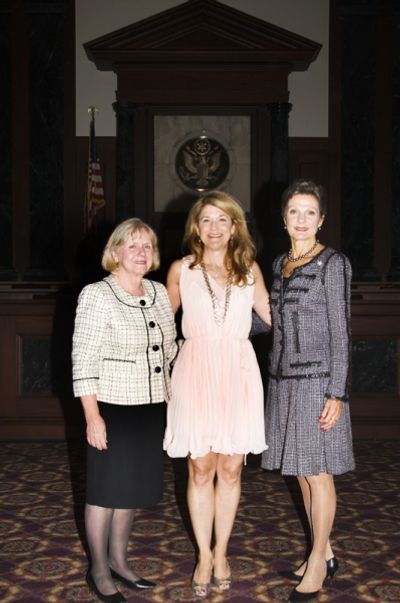 Judge Barbara S. Jones, Victoria Clark and Chief Judge Preska Photo