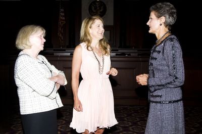 Judge Barbara S. Jones, Victoria Clark and Chief Judge Preska Photo