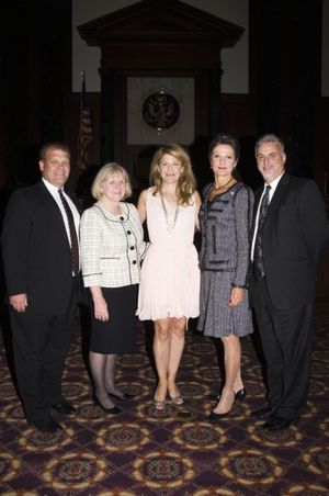 Michael Fitzpatrick, Chief U.S. Probation Officer, Southern District of New York; Judge Jones; Victoria Clark, Chief Judge Preska; Art Penny, Chief U.S. Pretrial Services Officer, Southern District of New York @ BroadwayWorld Michael Fitzpatrick, Chief U.S. Probation Officer, Southern District of New York; Jud Photo