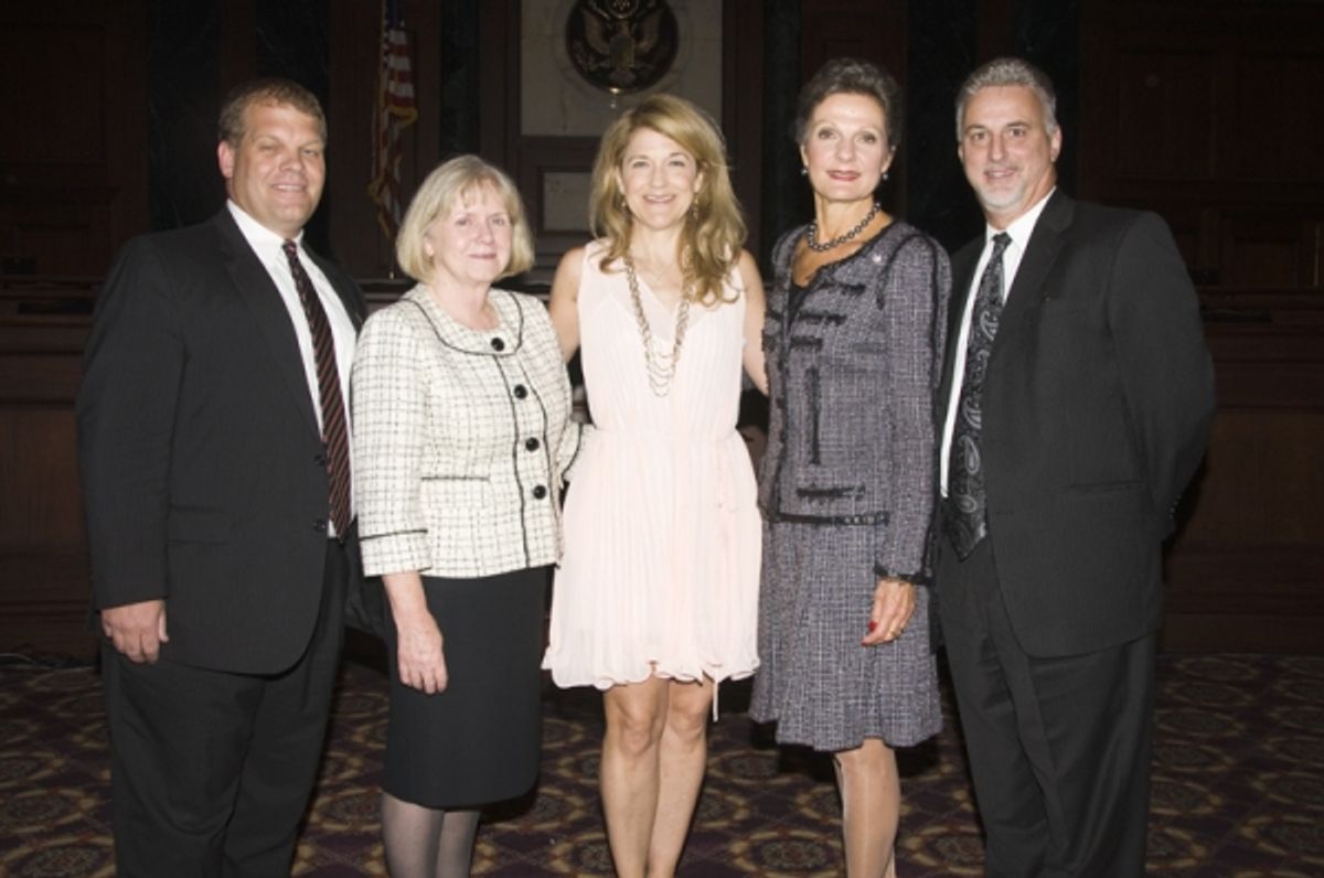 Michael Fitzpatrick, Chief U.S. Probation Officer, Southern District of New York; Judge Jones; Victoria Clark, Chief Judge Preska; Art Penny, Chief U.S. Pretrial Services Officer, Southern District of New York at 