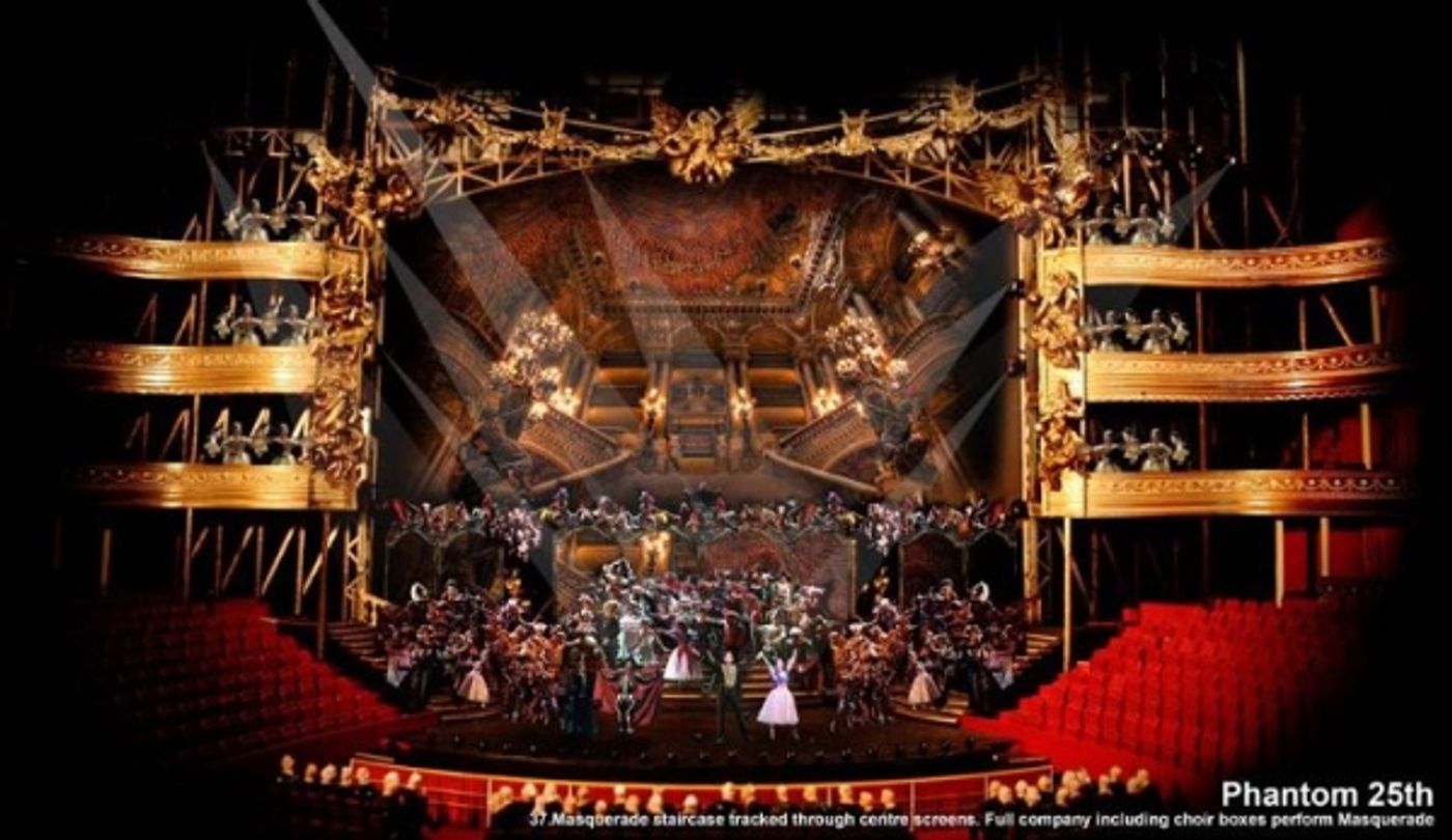 Photo Flash: First Look at THE PHANTOM OF THE OPERA's 25th Anniversary Set! Photo Flash: First Look at THE PHANTOM OF THE OPERA's 25th Anniversary Set! Image