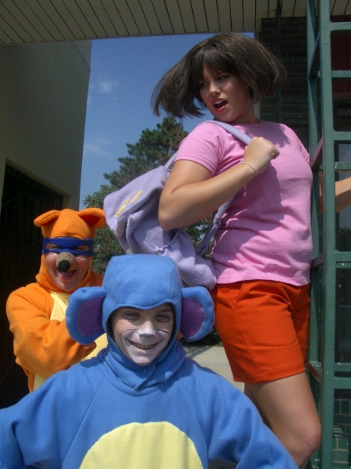 Jeremy Trammelle, Ryan Patrick Kane, and Jaimie Hoover at 