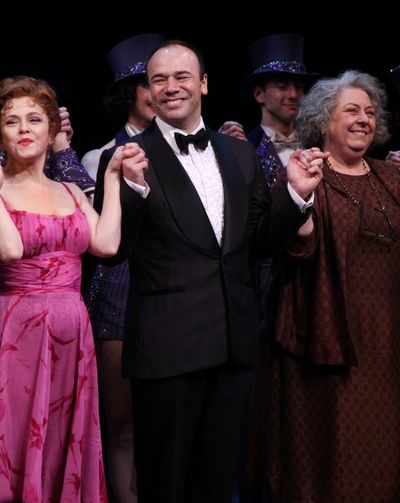 Bernadette Peters, Danny Burstein & Jayne Houdyshell  Photo