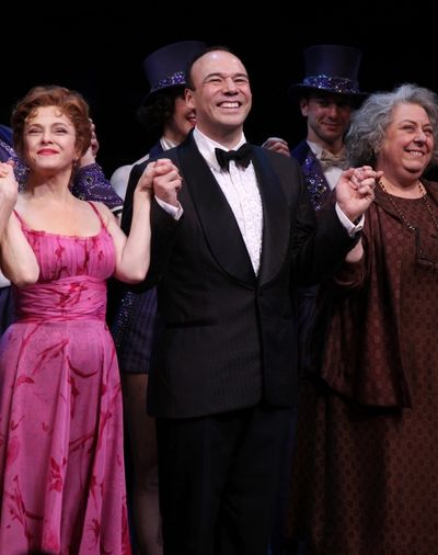 Bernadette Peters, Danny Burstein & Jayne Houdyshell  Photo