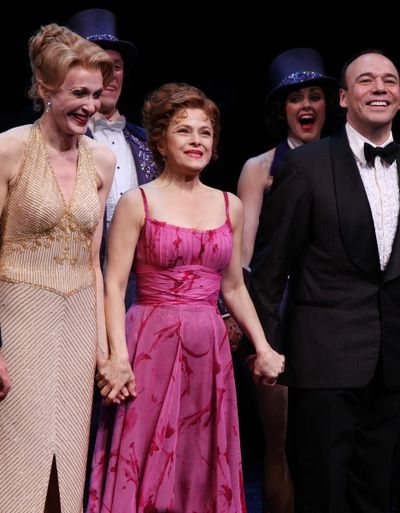Jan Maxwell, Bernadette Peters & Danny Burstein Photo