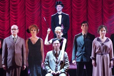 Bryce Ryness, Robert Picardo, Katrina Lenk, Jeff McLean, Lisa O'Hare as Sally Bowles, Photo