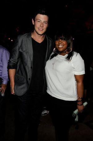 Cory Monteith and Amber Riley Photo