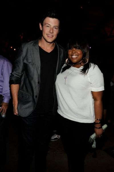 Cory Monteith and Amber Riley Photo