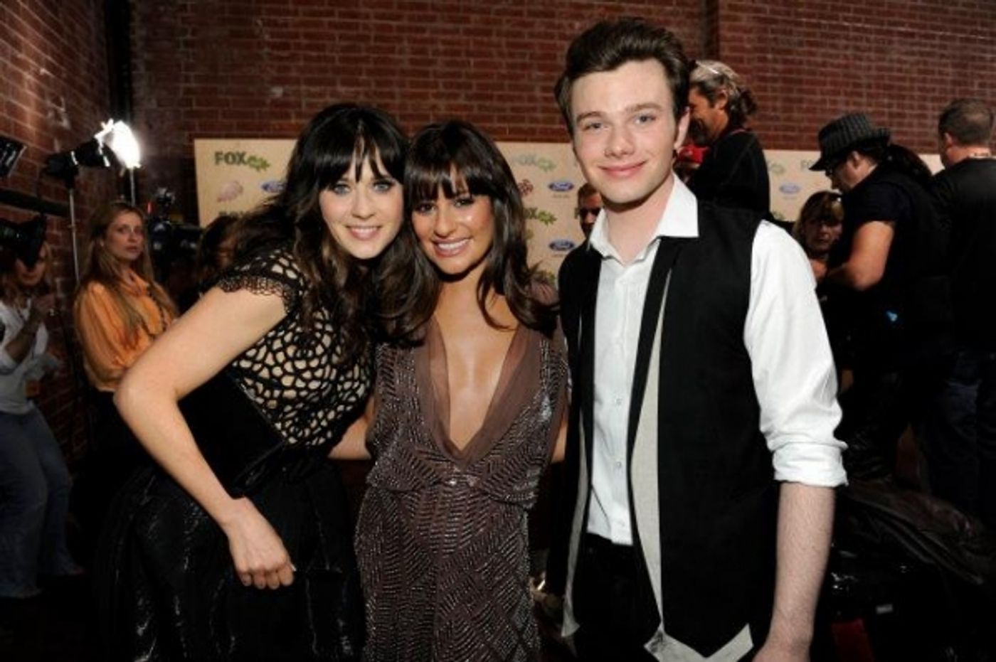 Photo Flash: GLEE Stars Attend FOX's Casino Party!  Image