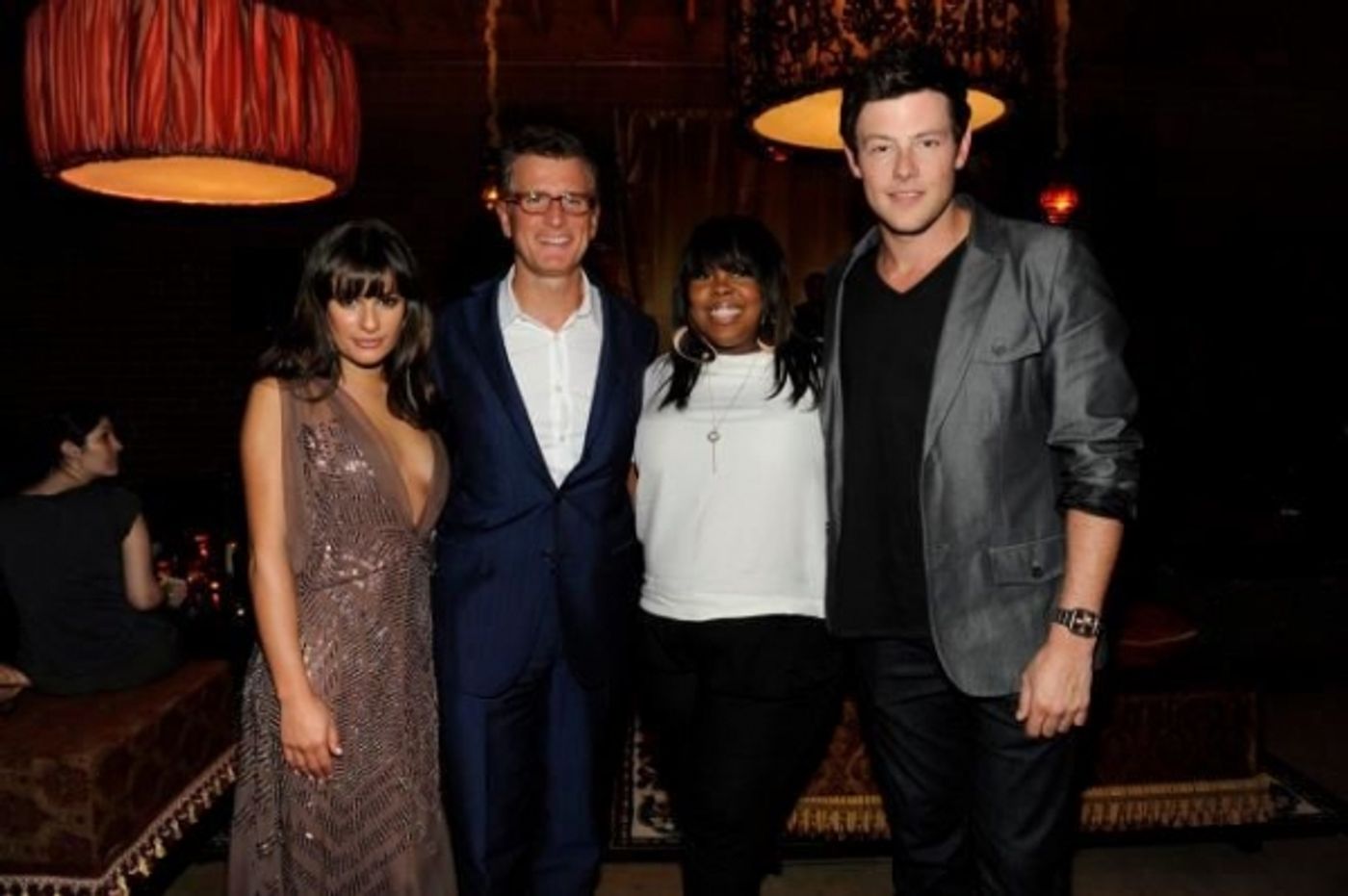 Photo Flash: GLEE Stars Attend FOX's Casino Party!  Image