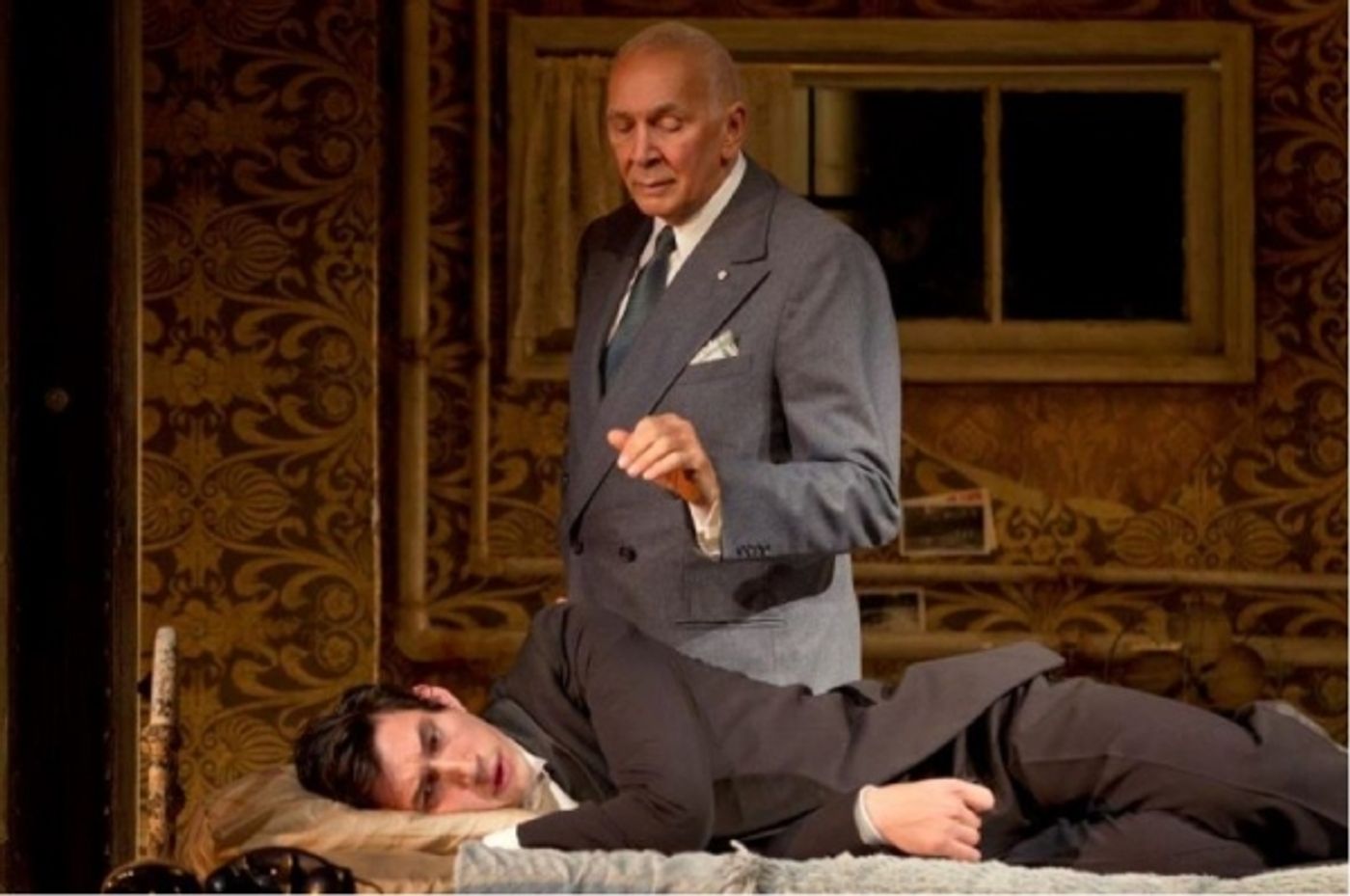 Photo Flash: First Look at Frank Langella in MAN AND BOY on Broadway!  Image