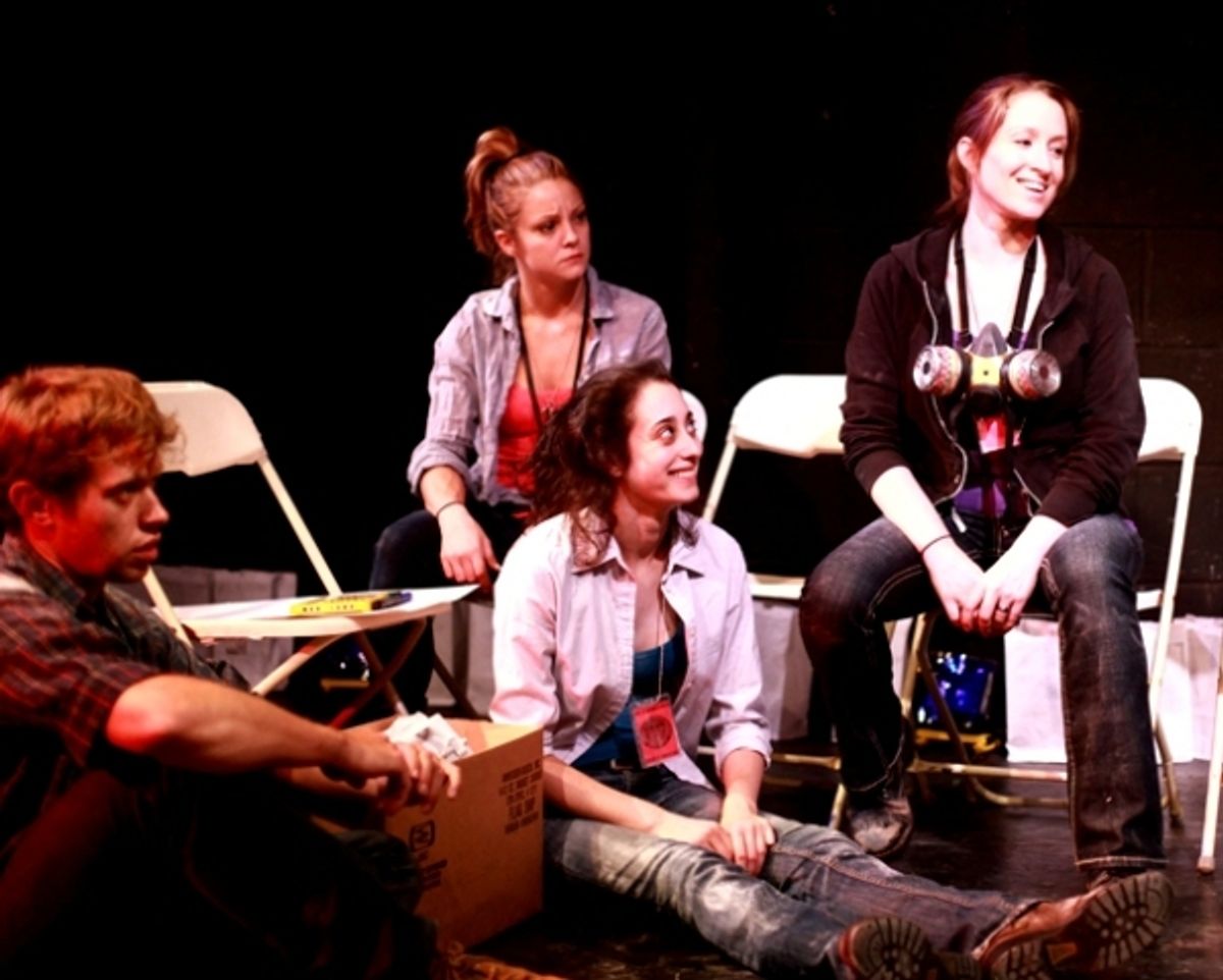 Timothy Mele, Jessica Walker, Rachel Claire, Heather McCuen at 