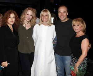 Jennifer Foote ('Follies') with Bernadette Peters, Jan Maxwell, Danny Burstein & Elaine Paige @ BroadwayWorld Jennifer Foote ('Follies') with Bernadette Peters, Jan Maxwell, Danny Burstein & Ela Photo