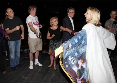 Danny Burstein, Elaine Paige, Eric Schaeffer & Company  Photo