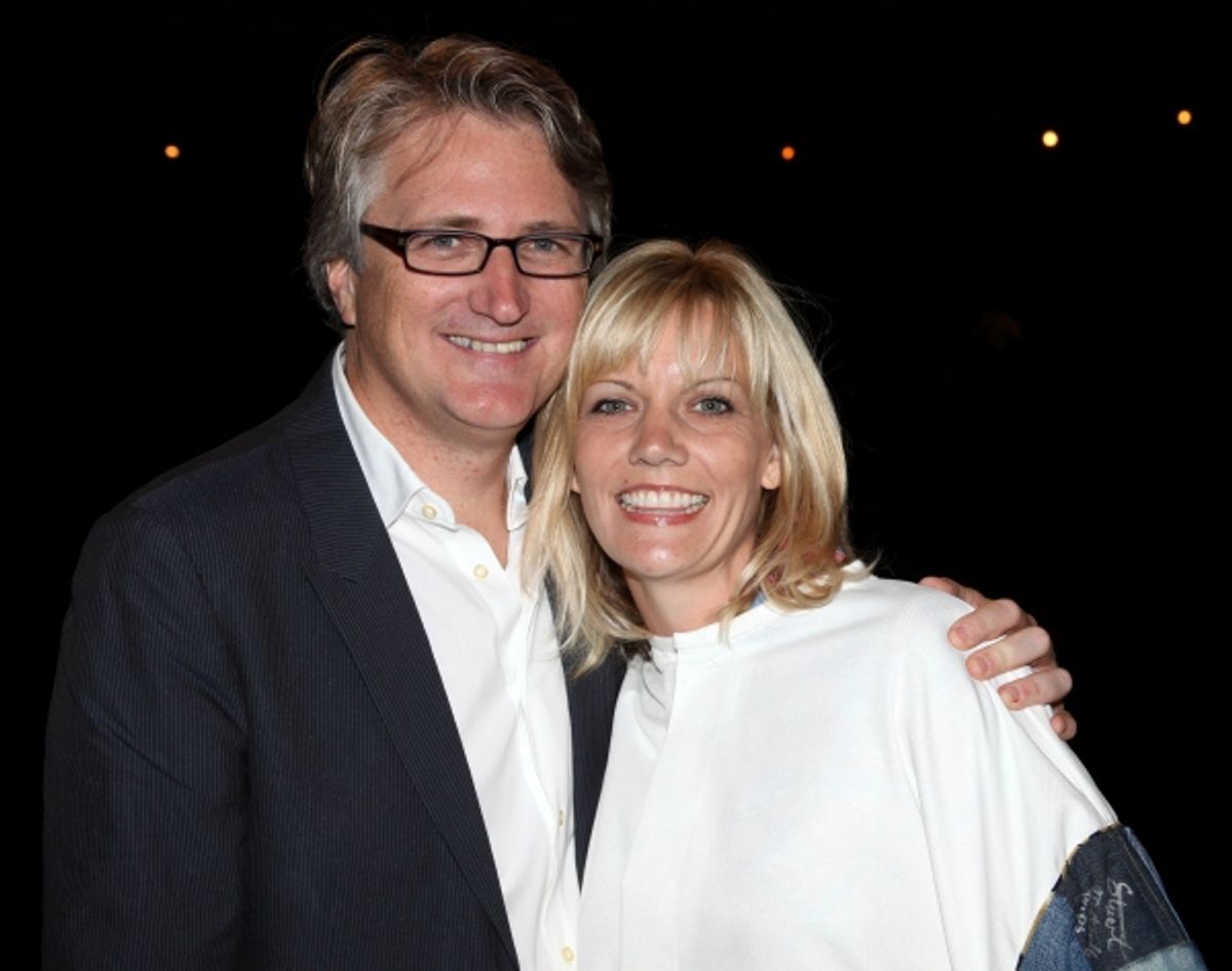 Director Eric Schaeffer &  Jennifer Foote ('Follies')  at 