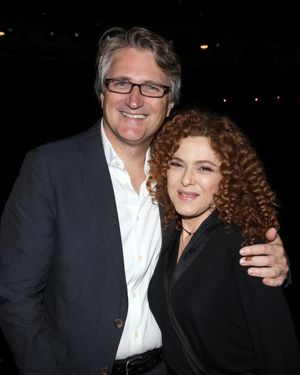 Director Eric Schaeffer & Bernadette Peters @ BroadwayWorld Director Eric Schaeffer & Bernadette Peters Photo