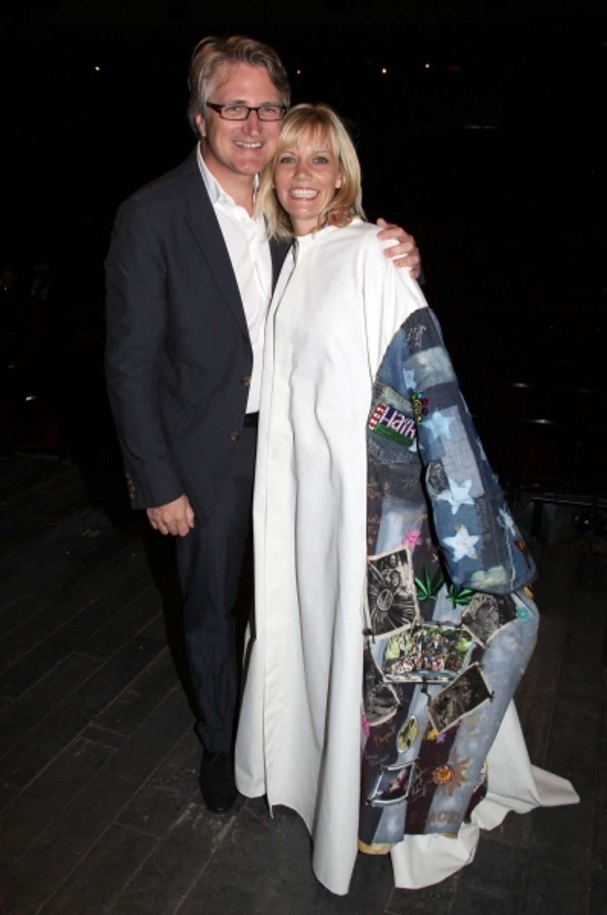 Director Eric Schaeffer &  Jennifer Foote ('Follies')  at 