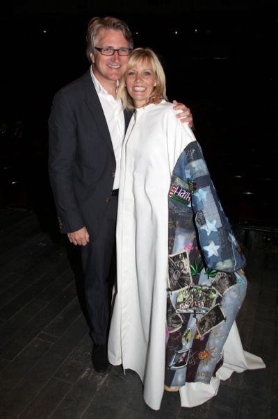 Director Eric Schaeffer &  Jennifer Foote ('Follies')  Photo