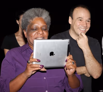 Terri White & Danny Burstein Photo
