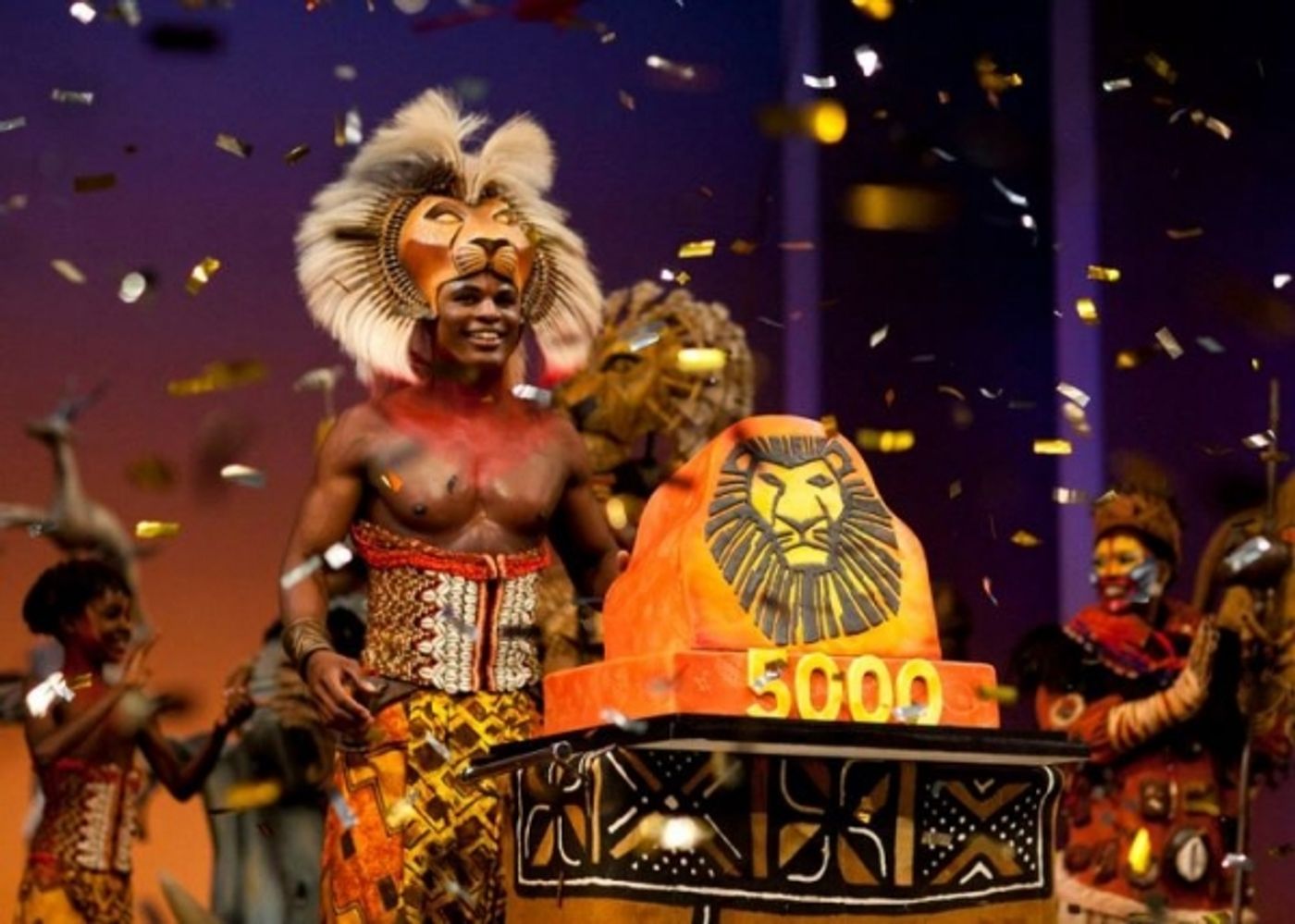 Photo Flash: West End's LION KING Celebrates 5000 Performances!  Image