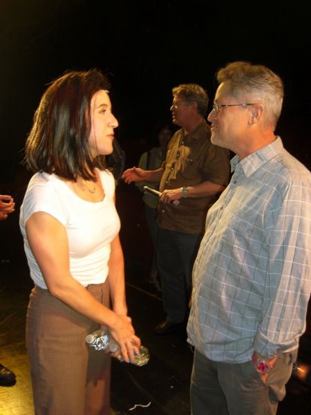 Photo Flash: Jonathan Demme Visits SILENCE! The Musical  Image