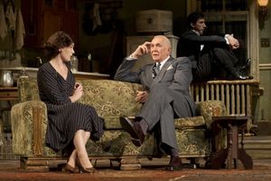 Virginia Kull, Frank Langella and Adam Driver @ BroadwayWorld Virginia Kull, Frank Langella and Adam Driver Photo