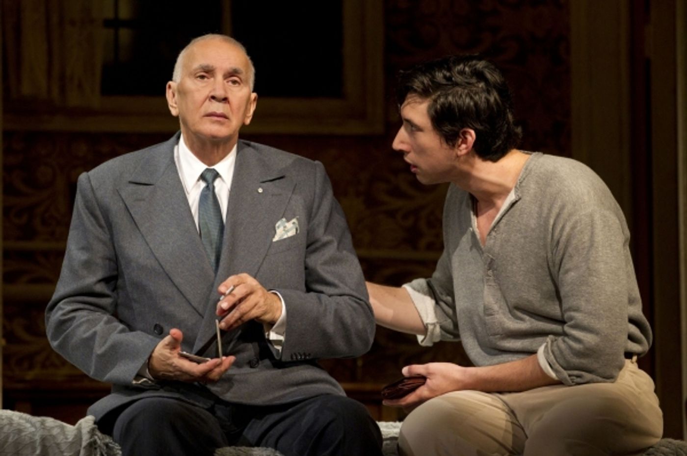 Photo Flash: Frank Langella in MAN AND BOY - Production Images!  Image