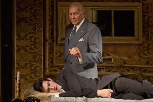 Frank Langella and Adam Driver @ BroadwayWorld Frank Langella and Adam Driver Photo