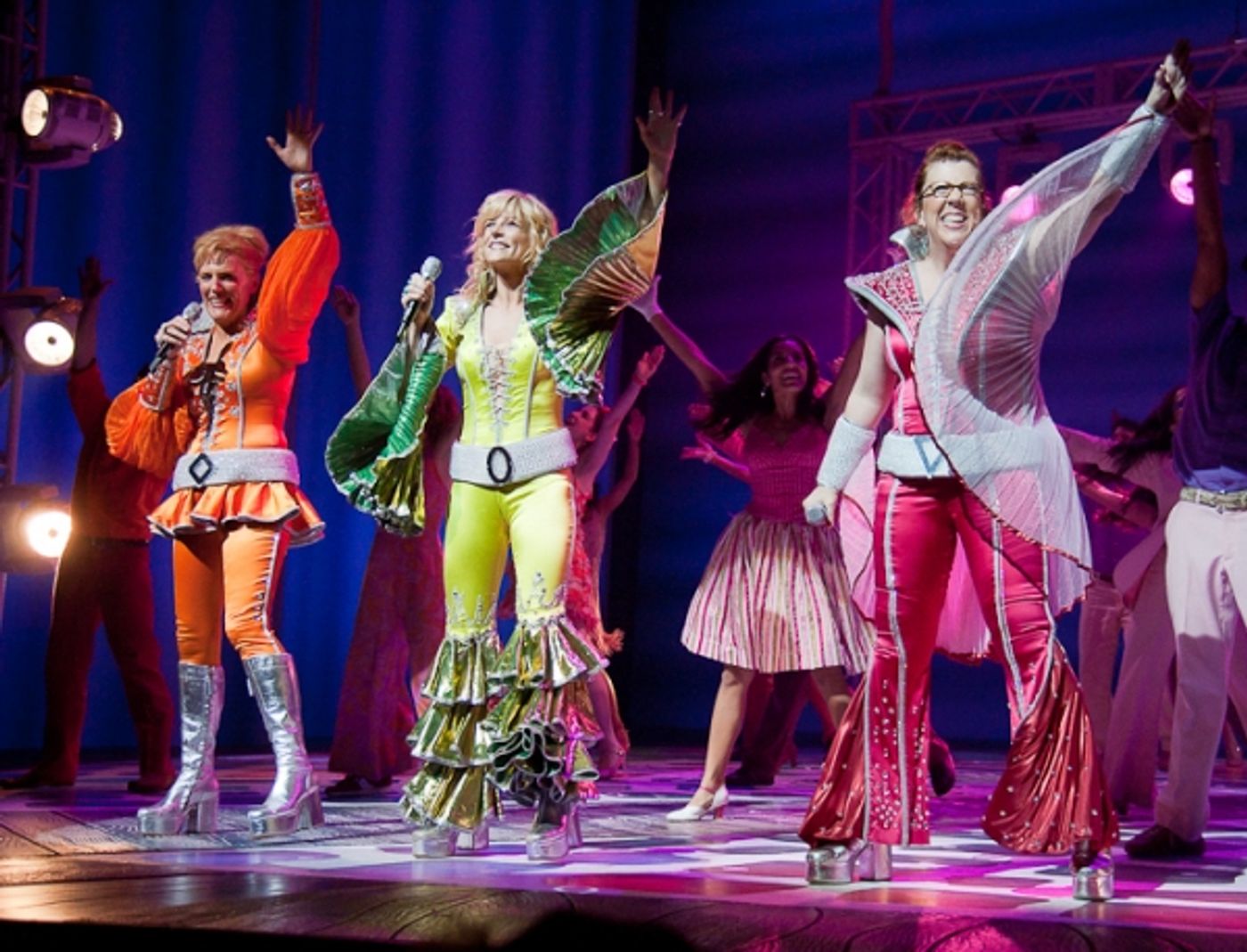Photo Coverage: MAMMA MIA! Becomes 10th Longest-Running Show in Broadway History  Image