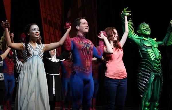 Photo Coverage: SPIDER-MAN Welcomes 500,000th Audience Member — photo 21 of 32