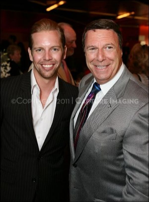 Martin Massman (R) and guest Shaun Photo