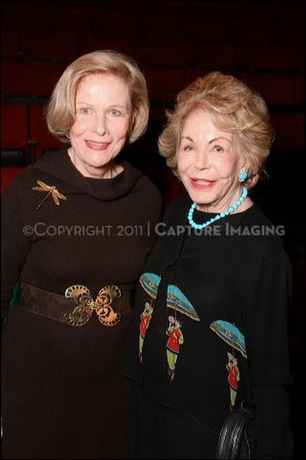 Nancy Olson Livingston (L) and Anne Douglas Photo