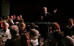CTG Artistic Director Michael Ritchie offers a toast @ BroadwayWorld CTG Artistic Director Michael Ritchie offers a toast Photo
