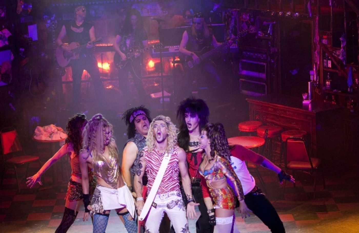 Photo Flash: First Look at West End's ROCK OF AGES Photo Flash: First Look at West End's ROCK OF AGES Image