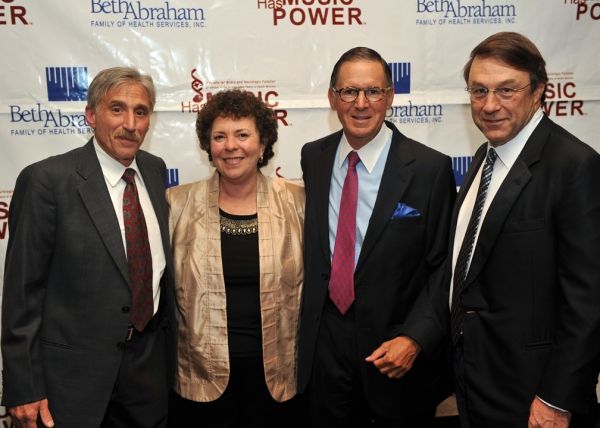 Music Has Power honorees Steven A. Sparr and Jim Kohlberg with Institute for Music an Photo