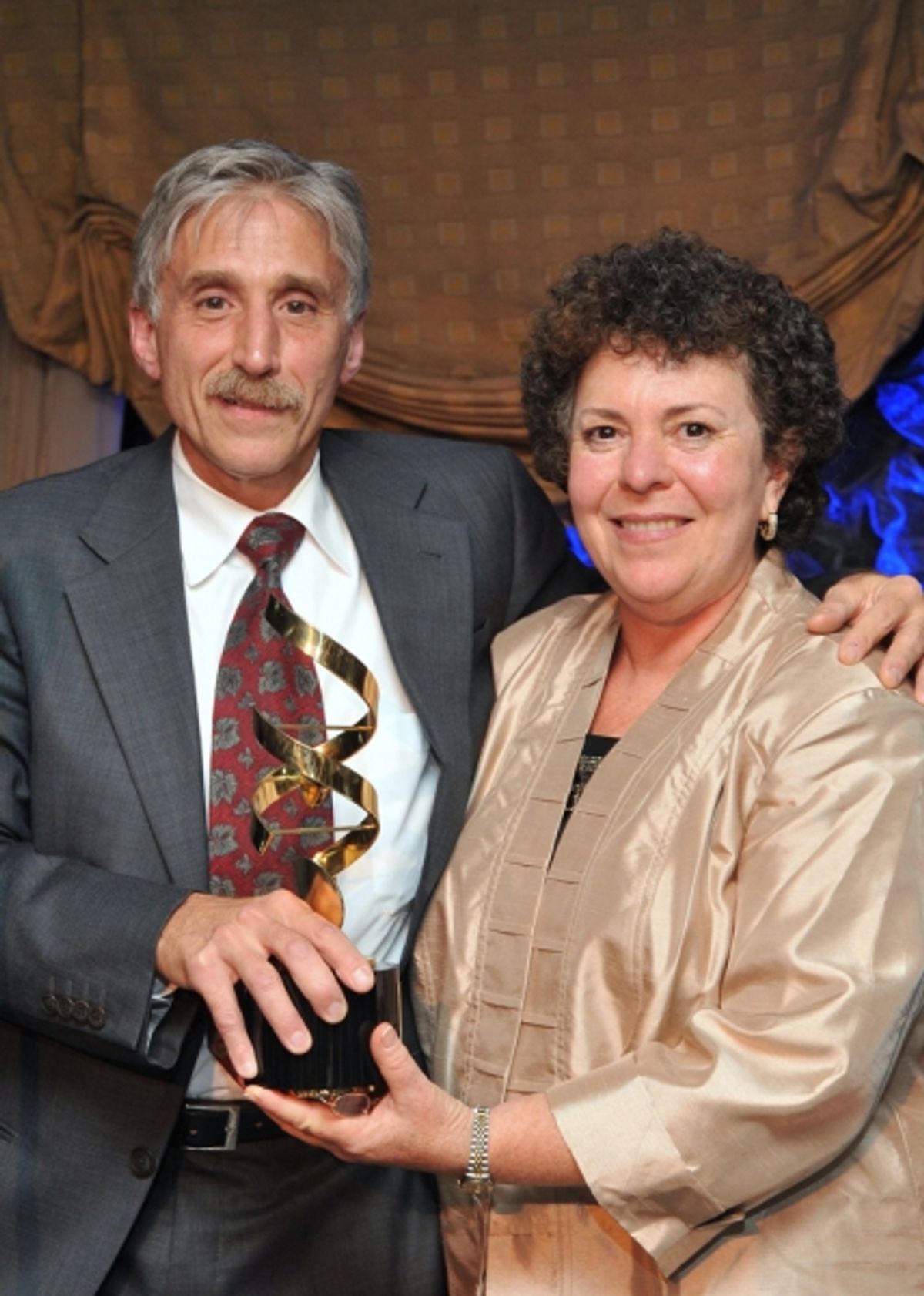 Honoree Dr. Steven A. Sparr and Institute for Music and Neurologic Function (IMNF) Executive Director Dr. Concetta M. Tomaino, D.A., MT-BC, LCAT. at 